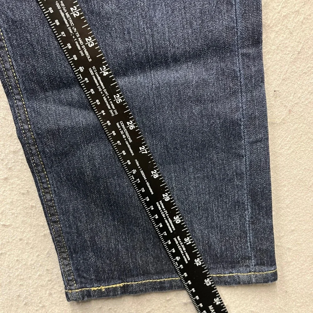 Levis 505 Regular Fit Jeans Mens 34x32 Dark Wash Straight Leg Denim 00505-1314